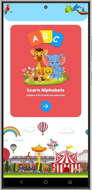 ABC Kids Learning – Alphabets screenshot 1