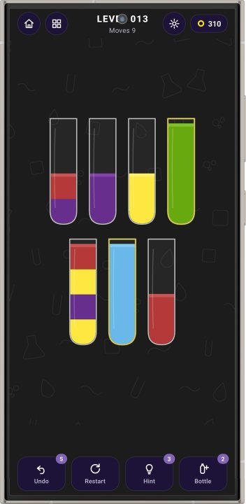 Aqua Sort Classic screenshot 3
