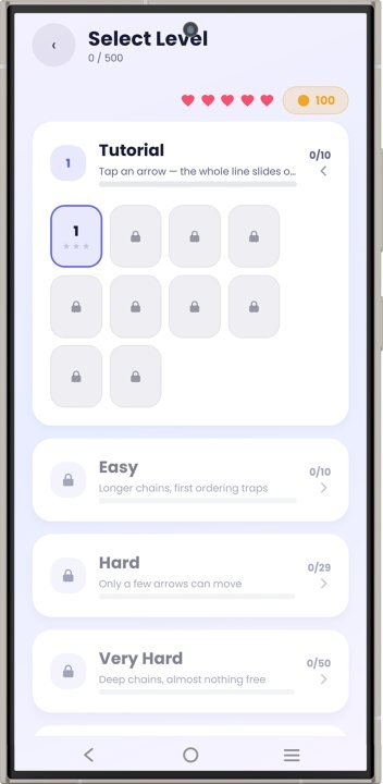 Arrow Puzzle screenshot 2