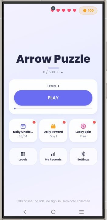 Arrow Puzzle screenshot 1